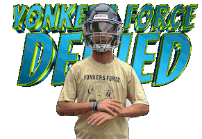 Highschoolfootball Sticker by Yonkers Force Football