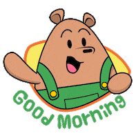 Good Morning Sticker