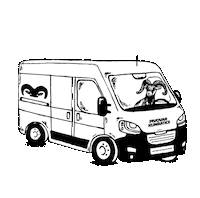 Beer Auto Sticker by Pivovar Muflon