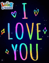 I Love You Very Much GIF by Lucas and Friends by RV AppStudios