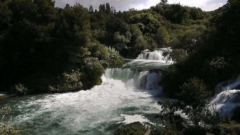 waterfall croatia GIF by Jerology