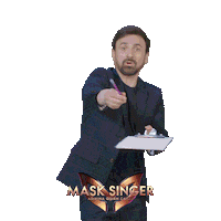 Pistas Jose Mota Sticker by Mask Singer A3