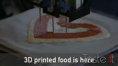 3d printing cooking GIF by Unreel Entertainment