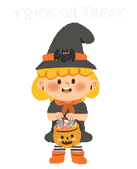 Halloween Kids Sticker