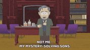 library explanation GIF by South Park 