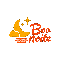 Good Night Star Sticker by Rádio Alvorada FM 94,9