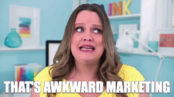 Awkward Small Business GIF
