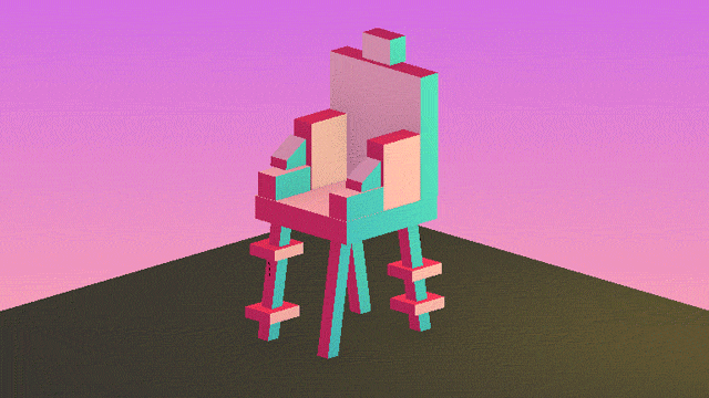 chair help GIF by Julian Glander