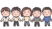 asocassc happy jump chibi hospital playlist Sticker