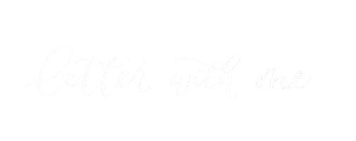 Lettering Sticker