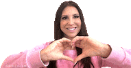 Hand Heart Sticker by Grid and Glam