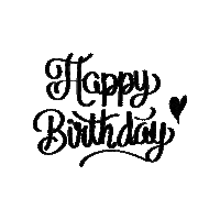Happy Birthday Sticker