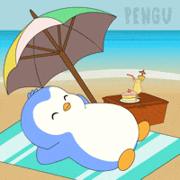 Relaxed Summer GIF by Pudgy Penguins