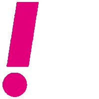 thomsit magenta boden ausrufezeichen parkett Sticker
