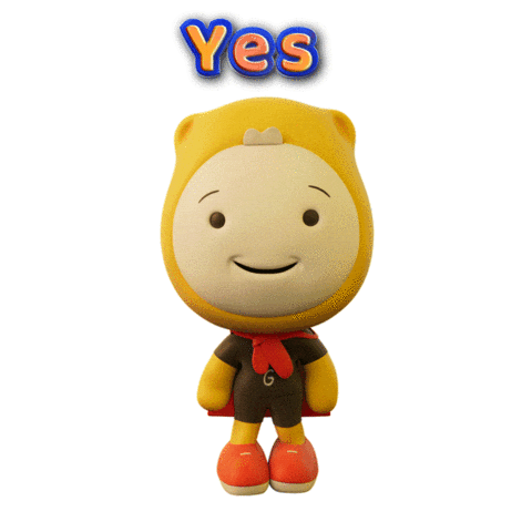 Nodding Yes Sticker by Gumazing
