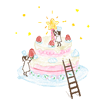 TOJIMoonGoo birthday happybirthday tojimoongoo Sticker