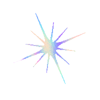 Star Blink Sticker by makeoverid