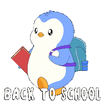 Learn Back To School Sticker by Pudgy Penguins