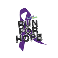 runforhope run running runforhope run for hope Sticker