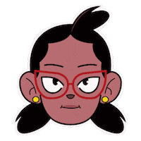 Amuse Smiling Sticker by Gashhuds