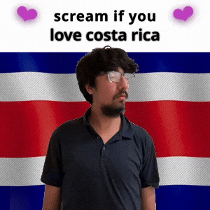 (silent) scream if you love costa rica