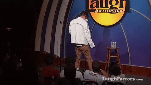 happy stand up GIF by Laugh Factory