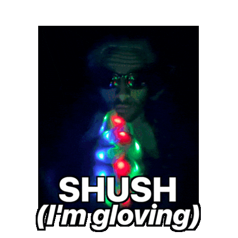 Gloves Shut Up Sticker