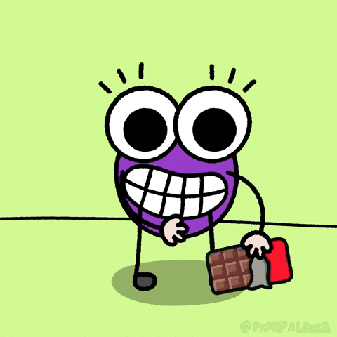 froopalooza giphyupload kawaii chocolate joke GIF