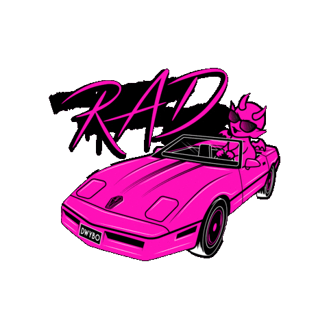 Sports Car Sticker by Die With Your Boots On