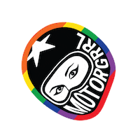 New York City Rainbow Sticker by Motorgrrl