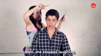 She Stopped Laughing