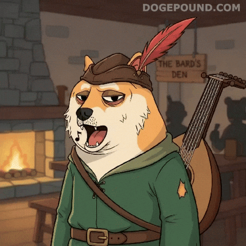 Shiba Inu Singing GIF by Doge Pound