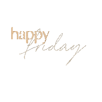 Happy Friday Sticker