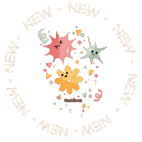 New Post Glitter Sticker by Festibox