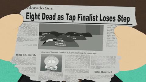 news looking GIF by South Park 