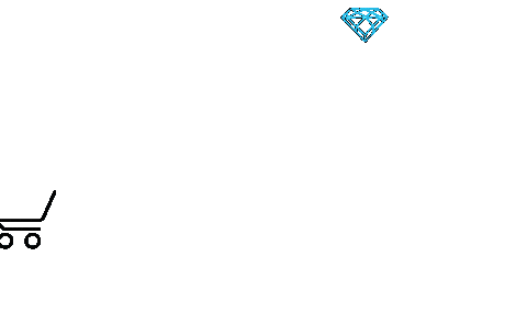 Einkaufswagen Sticker by Homm