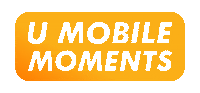 Orange Umobilexgvf2019 Sticker by U Mobile