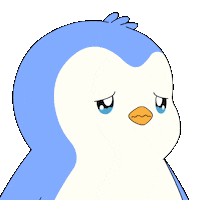 Sad Oh No Sticker by Pudgy Penguins
