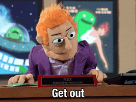 Go Away Leave GIF by Adult Swim