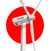 acciona clean energy regeneration renewable energy renewables Sticker