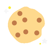 Snack Cookie Sticker by please bear with