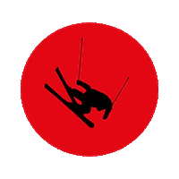 fire ski Sticker by Bogner