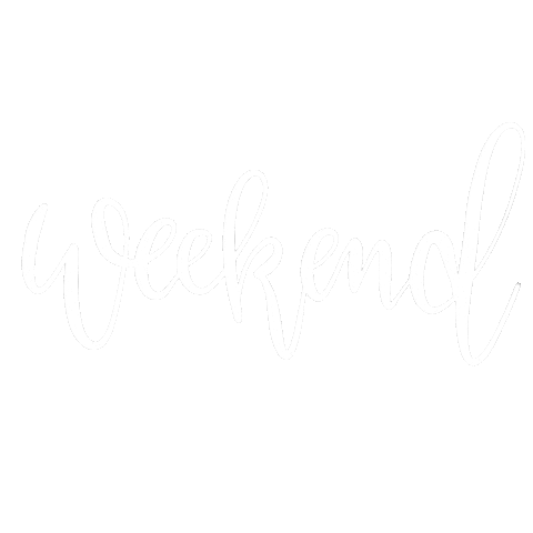 Week End Sticker