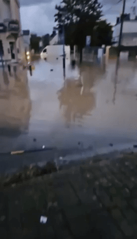 Storm-Swollen Rivers Bring Flooding to North of France
