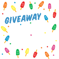 Giveaway Popsicles Sticker by King of Pops