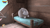 Angry Wake Up GIF by HangryPetz