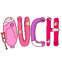 sticker pain by BuzzFeed Animation