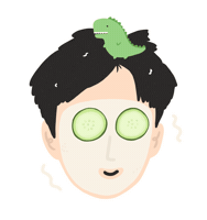 Spa Sticker by Patricia Tjandra