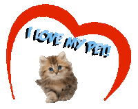 My Pet Love Sticker