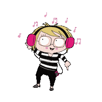 Dance Party Sticker